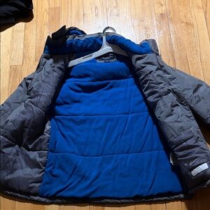 U.S. Polo Assn. Kids Gray and Blue Jacket